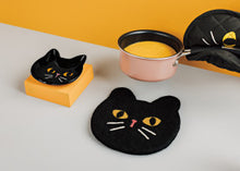 Load image into Gallery viewer, Black Cat Spoon Rest

