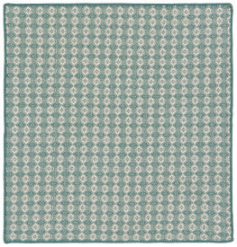 Woven Dishcloths Facet Set of 2 - Lagoon