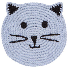 Load image into Gallery viewer, Meow &amp; Furever Crochet Coasters Set of 4 Assorted
