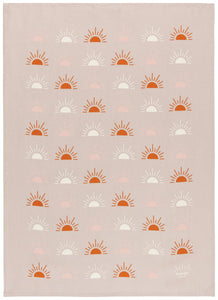 Sunrise Dishtowel and Swedish Sponge Cloth Set of 2