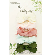 Load image into Gallery viewer, BABY WISP - 5 Small Snap Chelsea Boutique Bow Collection - Bouquet
