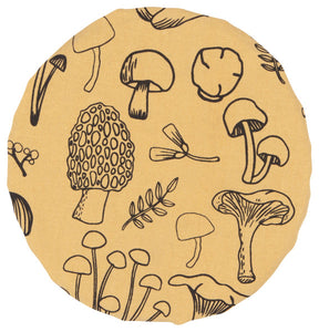 Fungi Mushroom Bowl Covers Set of 3