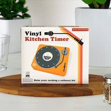 Load image into Gallery viewer, Retro Vinyl Player Kitchen Timer
