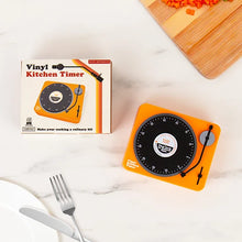 Load image into Gallery viewer, Retro Vinyl Player Kitchen Timer
