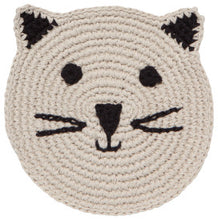 Load image into Gallery viewer, Meow &amp; Furever Crochet Coasters Set of 4 Assorted
