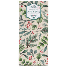 Load image into Gallery viewer, Bough &amp; Berry Coordinated Dishtowels Set of 2

