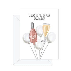 Cheers To You On Your Special Day! Card
