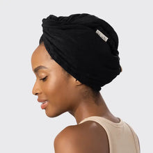 Load image into Gallery viewer, Kitsch - Eco-Friendly Hair Towel - Black
