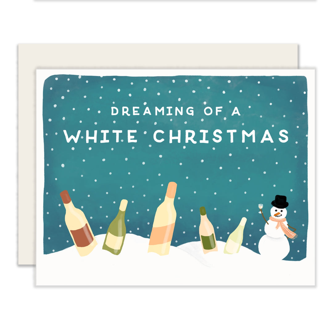 Dreaming Of A White Christmas Card