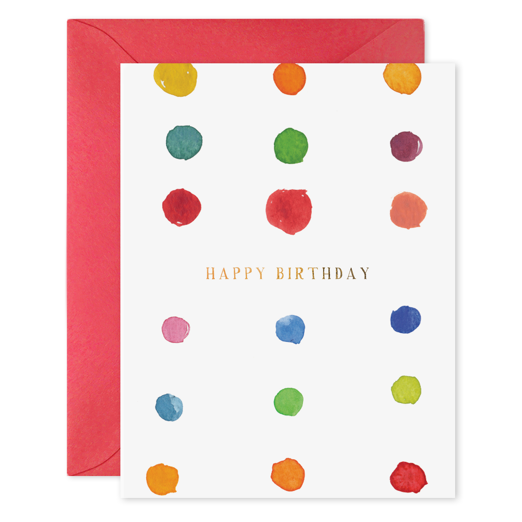 HAPPY BIRTHDAY! DOTS CARD