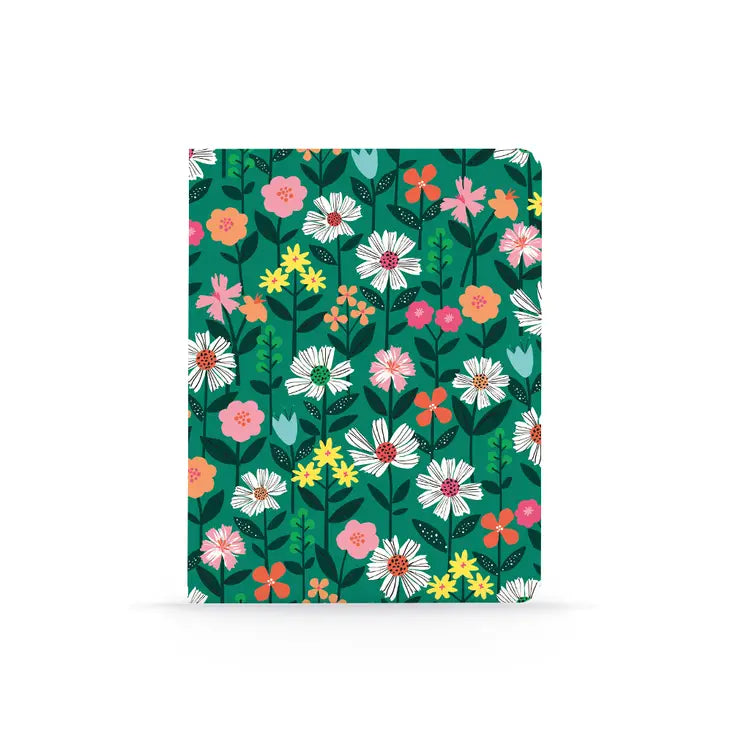 Denik - Green Cosmos Medium Layflat Notebook