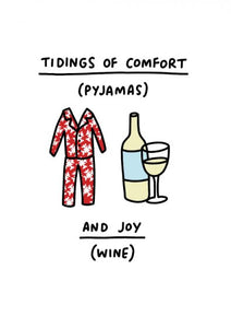 Tidings Of Comfort And Joy Card