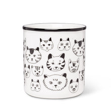 Load image into Gallery viewer, Simple Cat Faces Mug
