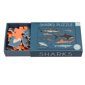 Rex London - Sharks Matchbox Puzzle