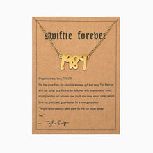 Load image into Gallery viewer, Taylor Swift Pendant Necklaces
