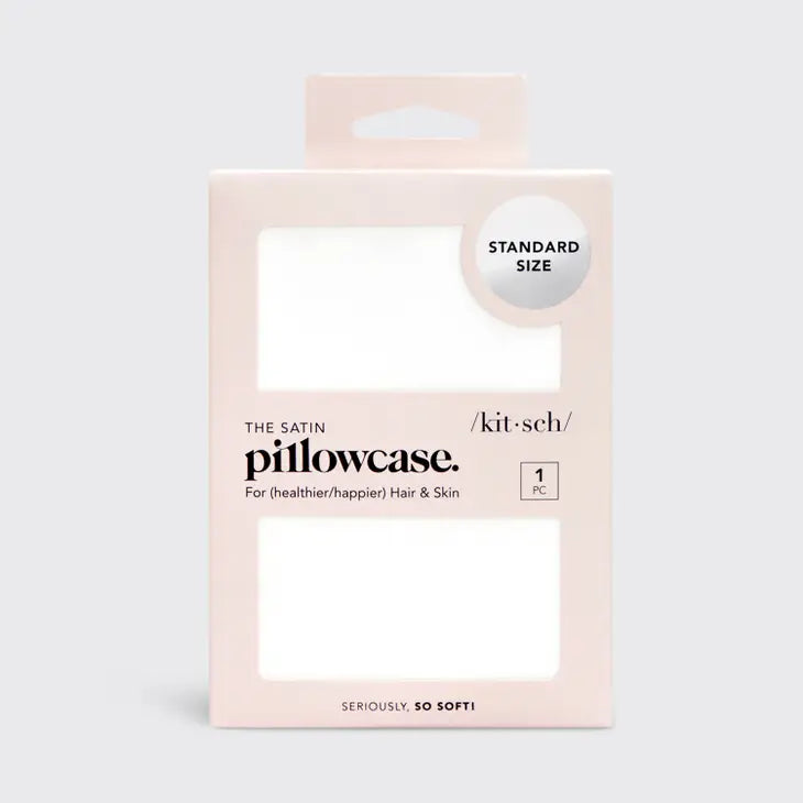 Kitsch - Satin Pillowcase - Ivory