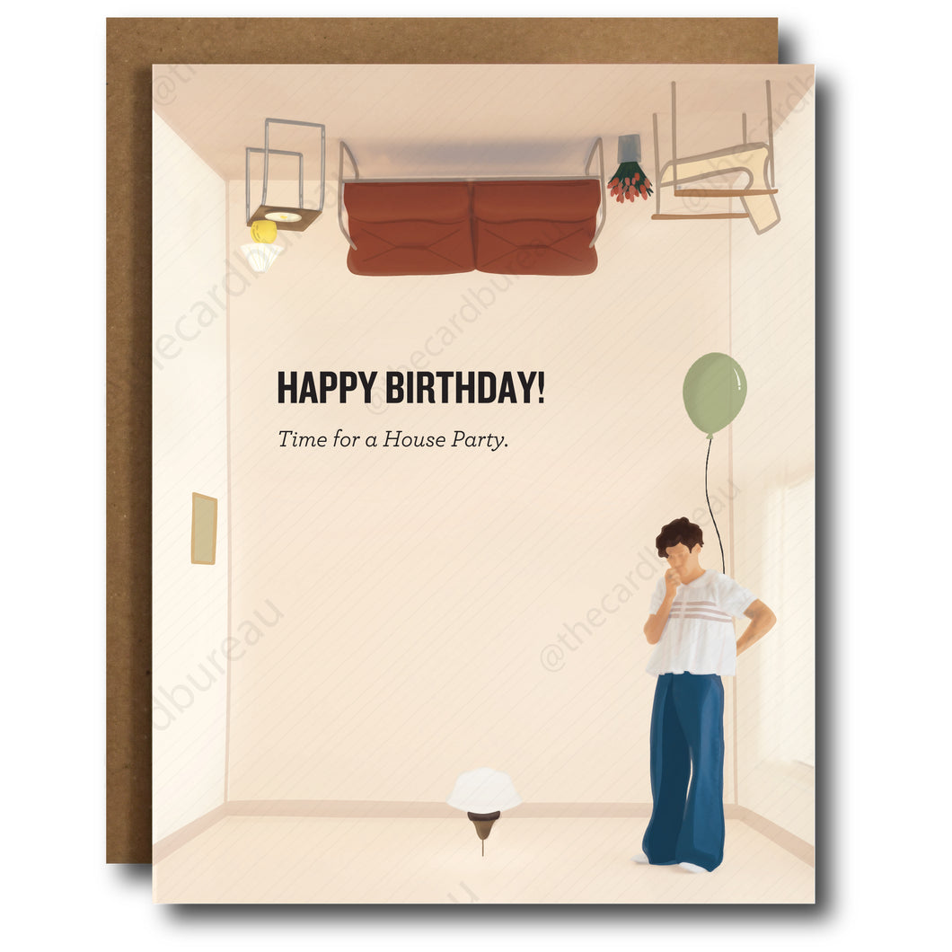 Harry Styles House Party Card