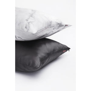 Kitsch - Satin Pillowcase - Charcoal