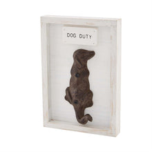 Load image into Gallery viewer, DOG DUTY SHADOW-BOX DOG HOOK
