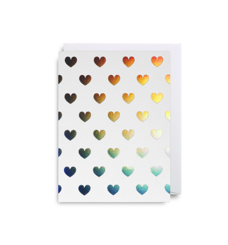 Love Hearts Mini Card