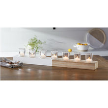 Load image into Gallery viewer, PAULOWNIA CANDLE HOLDER SET
