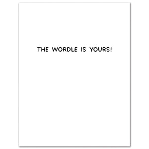 Wordle Happy Birthday Card