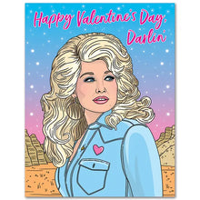 Load image into Gallery viewer, Dolly Happy Valentine&#39;s Day Darlin Card
