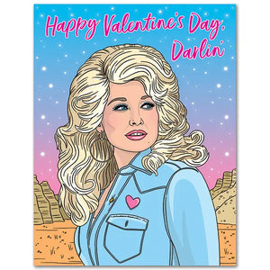 Dolly Happy Valentine's Day Darlin Card