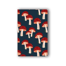 Load image into Gallery viewer, Denik - Navy Mushrooms Classic Layflat Notebook

