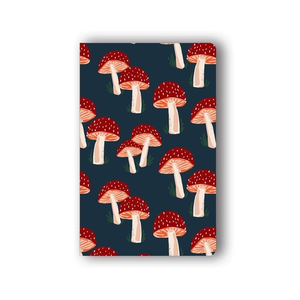 Denik - Navy Mushrooms Classic Layflat Notebook