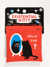 Load image into Gallery viewer, EXISTENTIAL KITTY - Organic Catnip Toy
