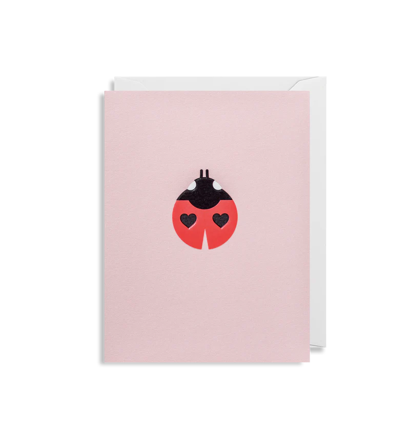 Lady Bug Blank Card