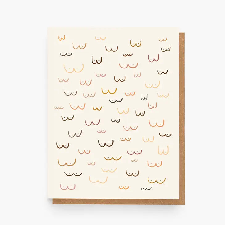 Boobies Blank Card