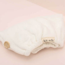 Load image into Gallery viewer, Kitsch - Eco-Friendly Hair Towel - Ivory
