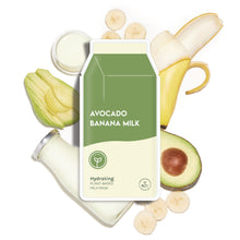Load image into Gallery viewer, ESW Beauty - Avocado Banana Milk Hydrating Plant-Based Milk Mask

