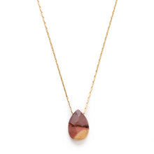 Load image into Gallery viewer, Amano Studio - Mookaite Faceted Teardrop Gem Necklace
