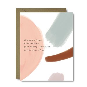 The Two Of You Procreating Card