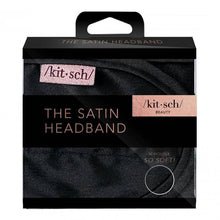 Load image into Gallery viewer, Kitsch - Satin Sleep Headband - Black
