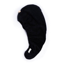 Load image into Gallery viewer, Kitsch - Eco-Friendly Hair Towel - Black
