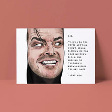Load image into Gallery viewer, The Shining Father's Day Card
