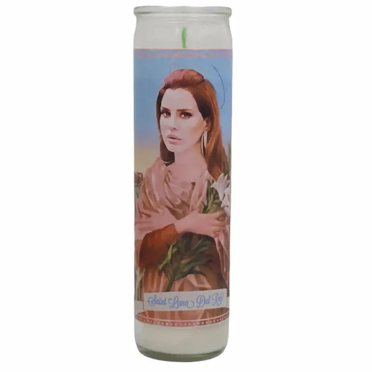 Lana Del Rey Devotional Prayer Saint Candle