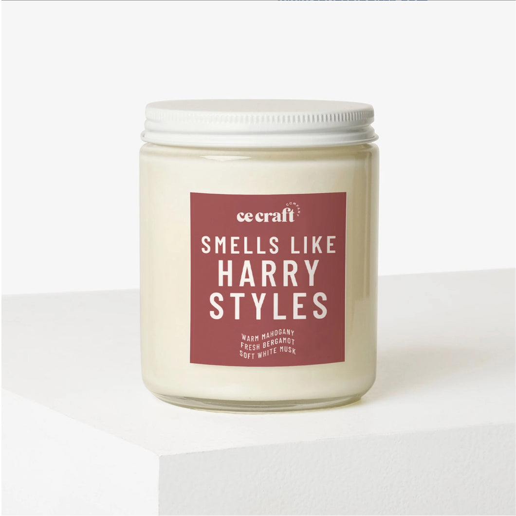 CE Craft Co - Smells Like Harry Styles Candle