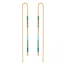 Load image into Gallery viewer, Amano Studio - Miyuki Seed Bead Threader Earrings
