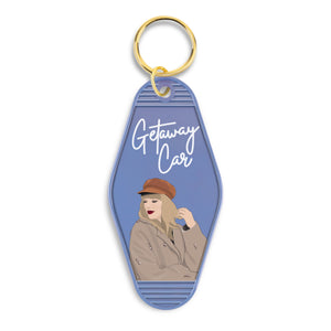 Taylor Swift Getaway Car Motel Keychain