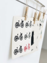Load image into Gallery viewer, Bicycle Dishcloths. Set of 2
