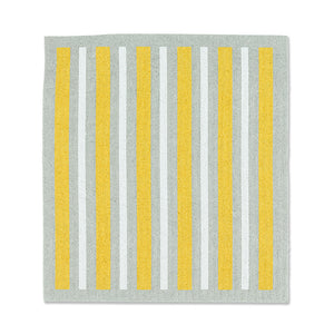 Daisies & Stripes Dishcloths. Set of 2