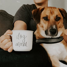 Load image into Gallery viewer, Dog Mom Rustic Campfire Coffee Mug
