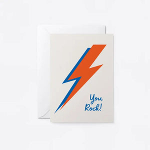 You Rock Bowie Card