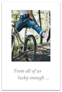 From All Of Us lucky Enough...