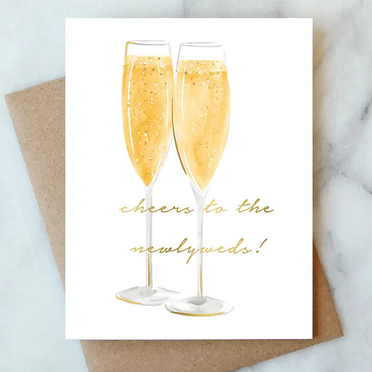 Cheers To The Newlyweds! Card